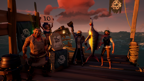 A nice day of fishing with... merrick here is an impostor.png
