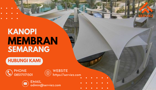 Kanopi Membran Semarang | Bergaransi Bisa Custom 085171171501

Lindungi rumah Anda dengan gaya! Kanopi Membran Semarang hadir dengan berbagai desain menarik yang bisa disesuaikan dengan kebutuhan Anda. Dengan garansi kualitas yang tak tertandingi, kami hadir untuk melindungi dan mempercantik rumah Anda.

? Kenapa Memilih Kami?

Customizable: Desain kanopi sesuai keinginan Anda.
Garansi Kualitas: Produk berkualitas tinggi yang tahan lama.
Konsultasi Gratis: Butuh saran? Hubungi kami sekarang!
Pelayanan Prima: Layanan pelanggan yang ramah dan responsif.
? Hubungi Kami Sekarang untuk Konsultasi Gratis:
? WhatsApp: 085171171501
? Email: admin@serviez.com
? Website: https://serviez.com

Jangan biarkan cuaca atau panas terik merusak kebahagiaan rumah Anda. Dapatkan kanopi berkualitas tinggi dengan desain yang Anda inginkan! Hubungi kami sekarang untuk konsultasi gratis. | ysrl
