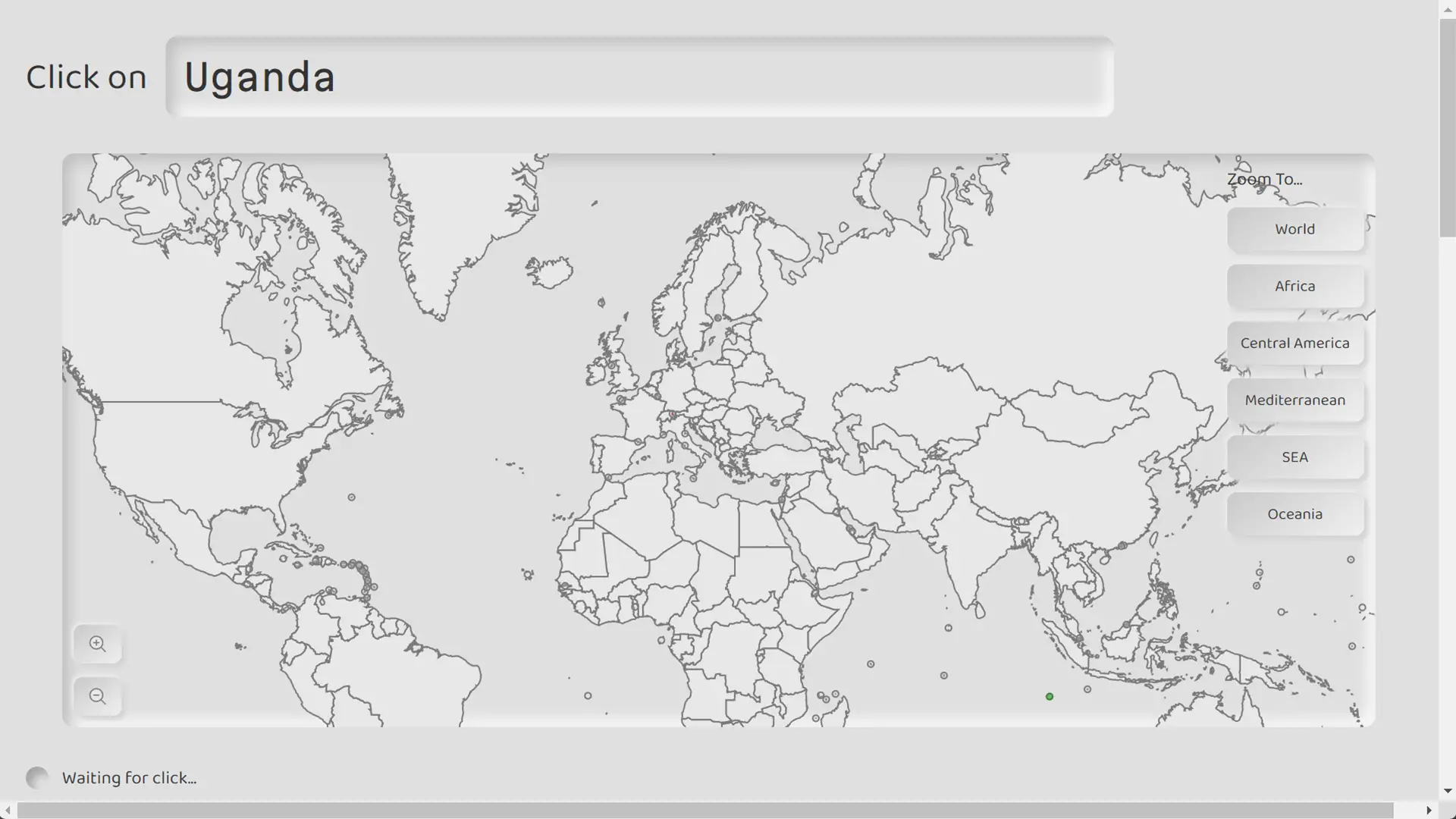 World Mac Practice: An Educational Game for Learning Geography