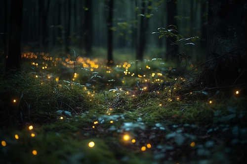 forest with glowing fireflies foreground 391229 12133.jpg