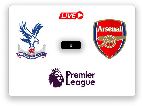 Crystal Palace x Arsenal Premier League live.png