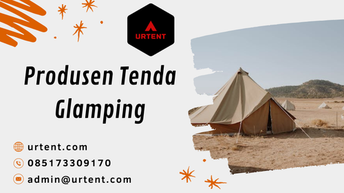 Dapatkan pengalaman berkemah yang tak terlupakan dengan tenda glamping kami yang mewah dan nyaman. Tersedia dalam berbagai desain menawan yang menggabungkan kenyamanan rumah dengan pesona alam. Nikmati malam yang indah di bawah langit bintang tanpa harus mengorbankan kenyamanan.

Hubungi kami sekarang di 085173309170 untuk memesan tenda glamping impian Anda. Kami adalah produsen tenda glamping terkemuka yang siap memberikan pelayanan terbaik untuk memastikan Anda mendapatkan pengalaman camping yang istimewa. Untuk informasi lebih lanjut, email ke admin@urtent.com. Jadikan momen bersama keluarga dan teman-teman menjadi lebih istimewa dengan tenda glamping dari kami.