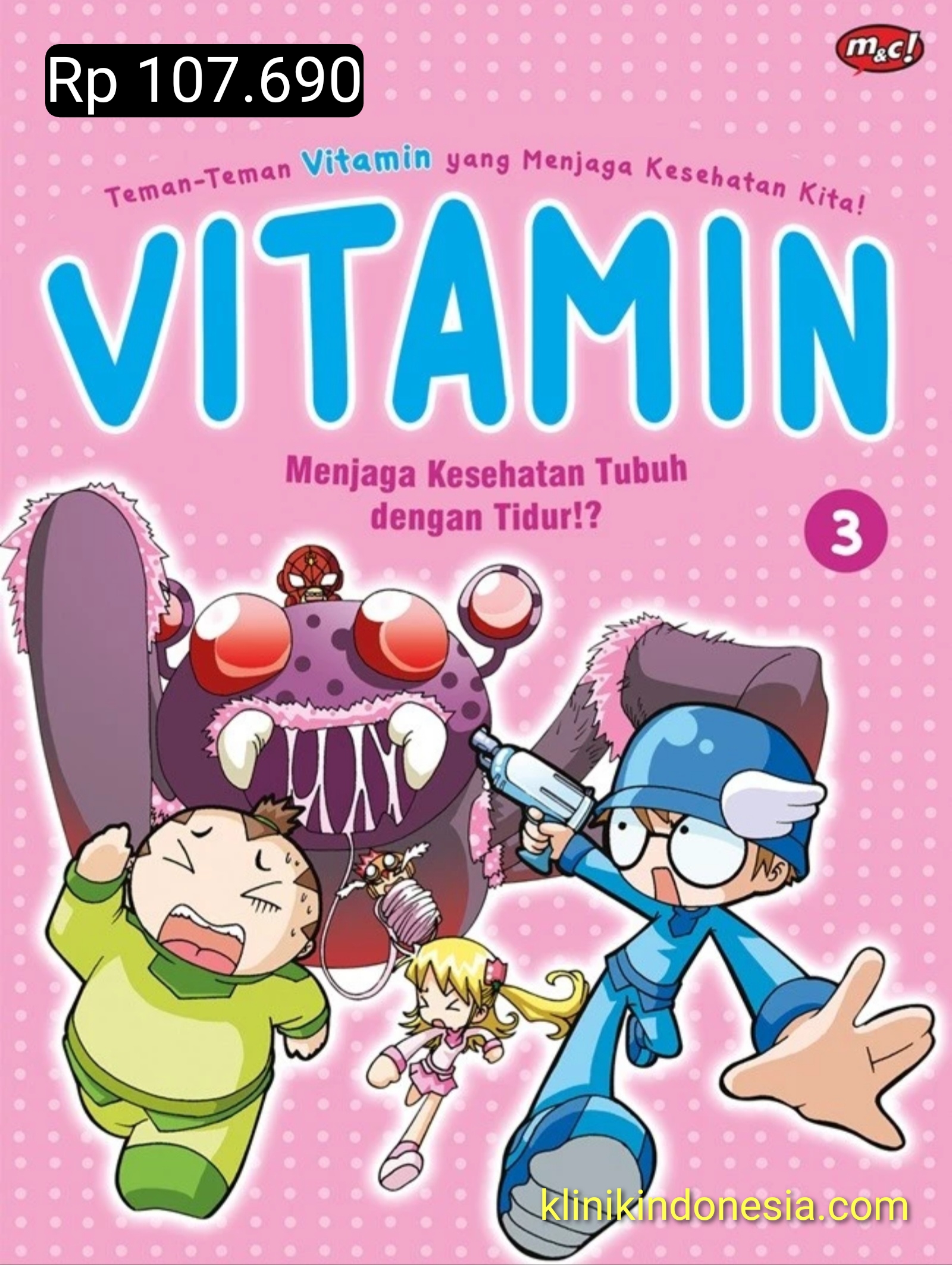 Gambar Komik Anak-Anak Vitamin Seri 3