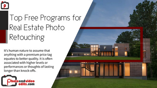 Top Free Programs for Real Estate Photo Retouching