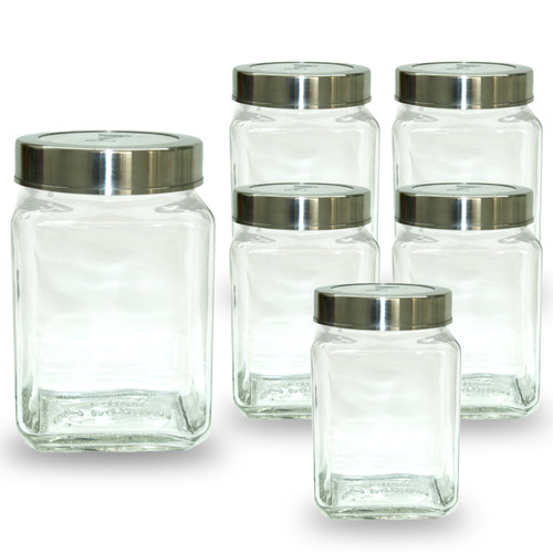 Cubical Glass Jar 800ml pack of 6.jpg