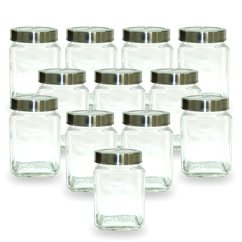 Cubical Glass Jar 800ml pack of 12.jpg