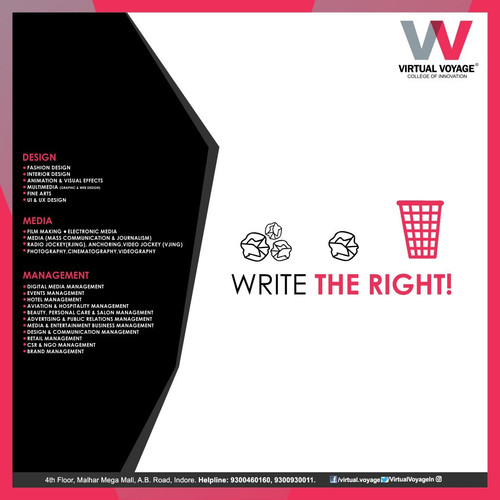 Are interested in being a Writer? Is Publishing your ultimate Goal? Do you aspire to be a Magazine Editor? Then an M.A in English Literature can help you reach your goals swiftly.
Join Virtual Voyage College and study different fragments of English Literature:
-          History
-          Culture
-          Political
-          Social
-          Philosophical