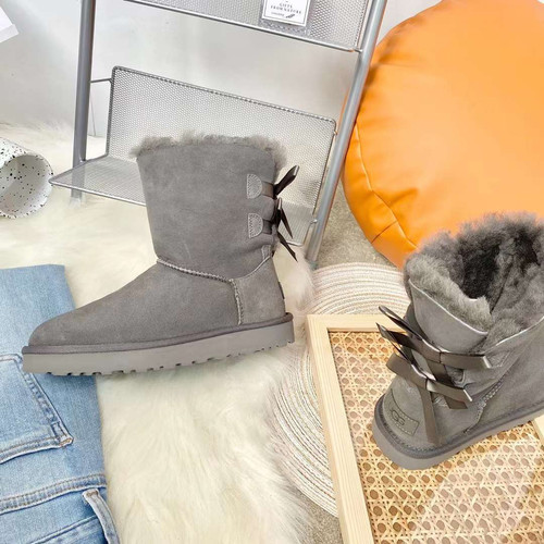 UGG Bailey Bow II grey 1016225.jpg