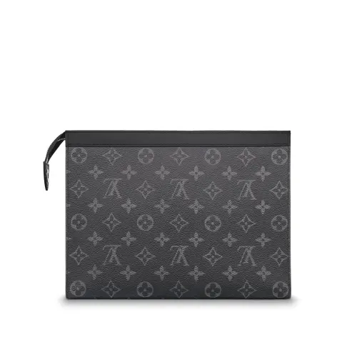 louis vuitton pochette voyage mm monogram eclipse wallets and small leather goods M61692 PM1 Back vi.webp