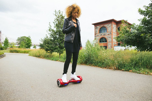 Hoverboards are a popular item these days, with many companies producing and selling them. However, many of these hoverboards can't handle off-road terrain and the bumps and scrapes that come with riding off-road.
https://gohoverkart.com/product-category/segway-hoverboards/8-5-monster-hummer-bluetooth-segways/