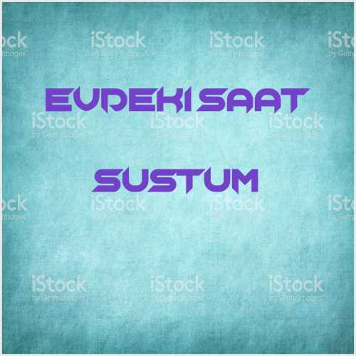 دانلود آهنگ جدید Evdeki Saat به نام Sustum