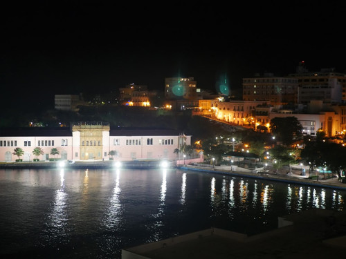 San Juan at night