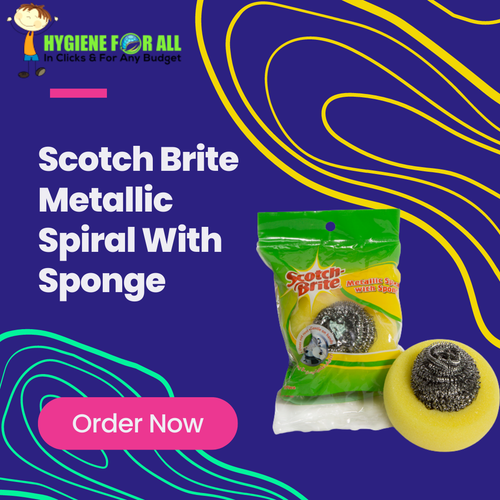 Scotch Brite Metallic Spiral With Sponge.png