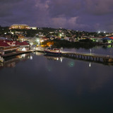 Antigua at night