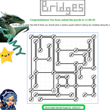 15x15 Hashi Normal Puzzle