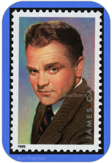 1999&nbsp; JAMES CAGNEY&nbsp; 5th Legends of Hollywood&nbsp; MINT Single 33¢ Stamp Cat # 3329