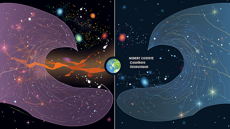 The Cosmic Connection: Revealing the Mysteries of Galaxy Clusters and Dark Matter