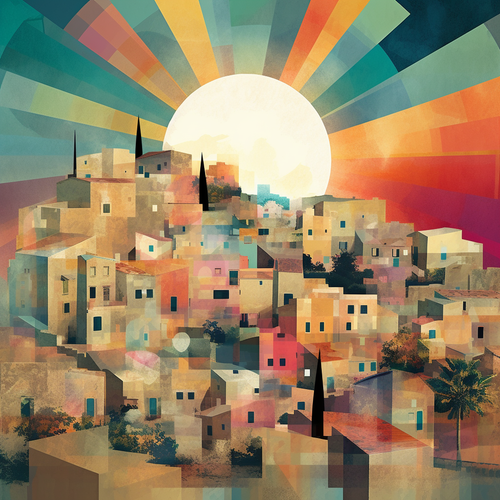 mhoydich a pattern that resembles a suns rising over a house in 4b65516e 0a93 44f3 9db2 029e746c2edf.png