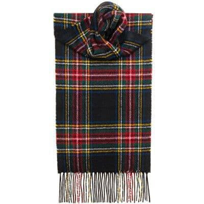 lochcarron clan scarf stewart black modern tartan 100 lambswool 2649 p.jpg