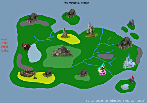 Epically Cringe Medieval Map