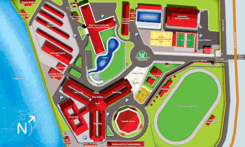 pup main building map.gif