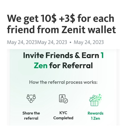Zenit wallet 10$ za rejestracje HgmeW3N.md