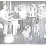 Daddy far right with the band he played with