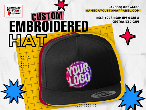 Buy Embroidered Hats Only at Same Day Custom Apparel.jpg