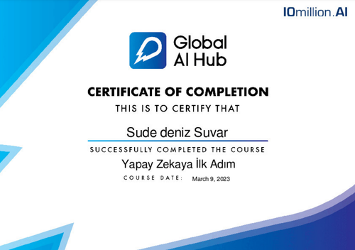 Yapay Zekaya İlk Adım GLOBAL AL HUB