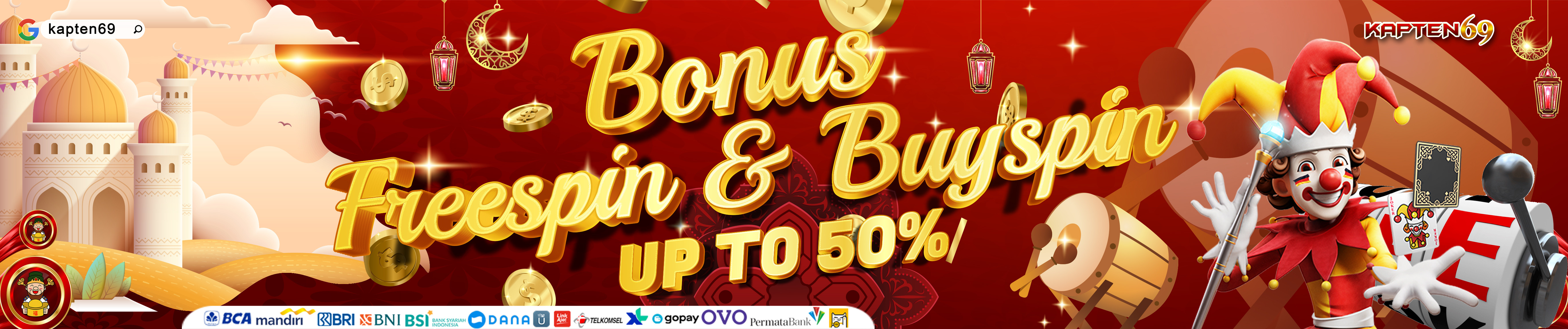 FREE SPIN 50 & BUY 30 %