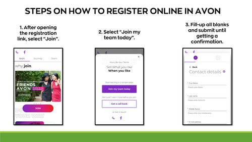 Steps Register Online