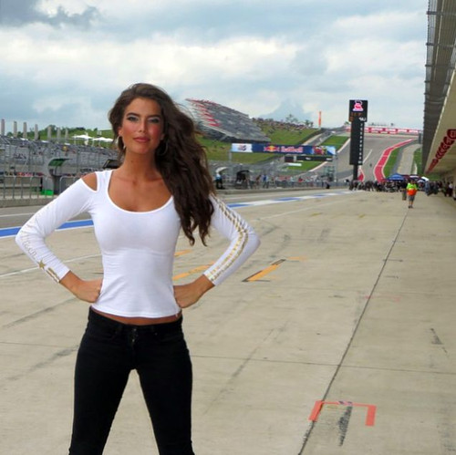 Zoe on race track.jpg