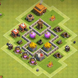 Best Town Hall 3 Farming Base gold and elixir protection
