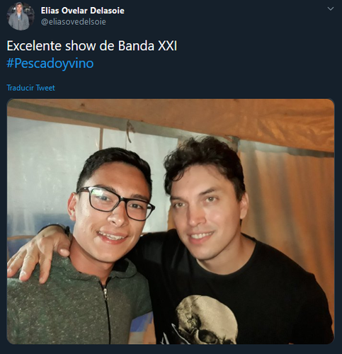 Screenshot 2020 01 05 Elias Ovelar Delasoie en Twitter Excelente show de Banda XXI #Pescadoyvino htt.png