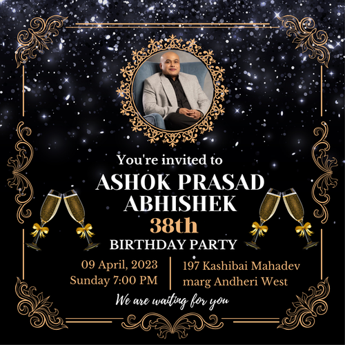 ashok prasad abhishek birthday Party event