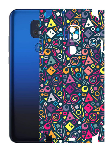 Moto G Play 2021 ShapesGraffiti