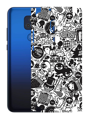 Moto G Play 2021 B&WGraffiti