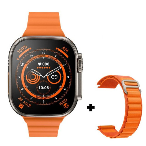 49mm Rel gio Inteligente Ultra 8 NFC Door Access Desbloquear Smartwatch S rie8 GPS Bluetooth Chamada.jpg