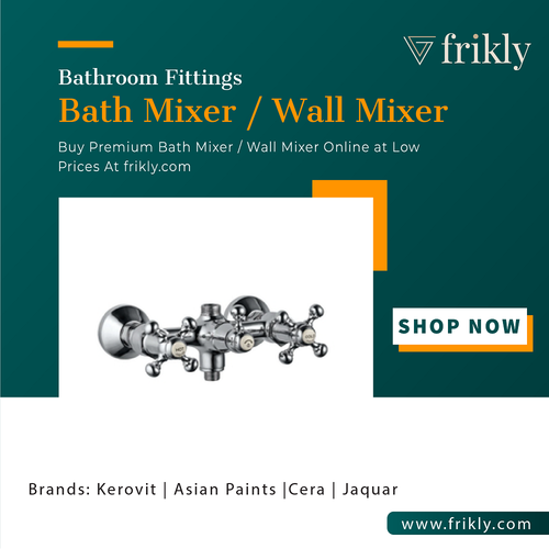 Upgrade Your Bathroom with a Trendy Bath Mixer or Wall Mixer in india | Frikly.png