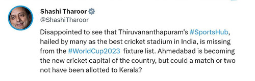 Shashi Tharoor on wc venues.jpg
