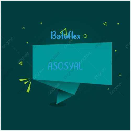 دانلود آهنگ جدید Batuflex به نام ASOSYAL