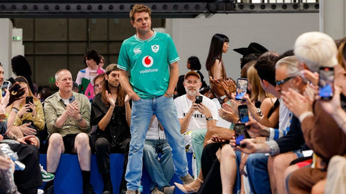 JW ANDERSON wearing Irelands 2023 rugby jersey in Milan 1024x576.jpg