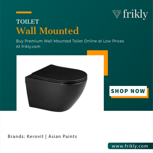 Upgrade Your Bathroom with a Trendy Wall Mounted Toilet in india | Frikly.png