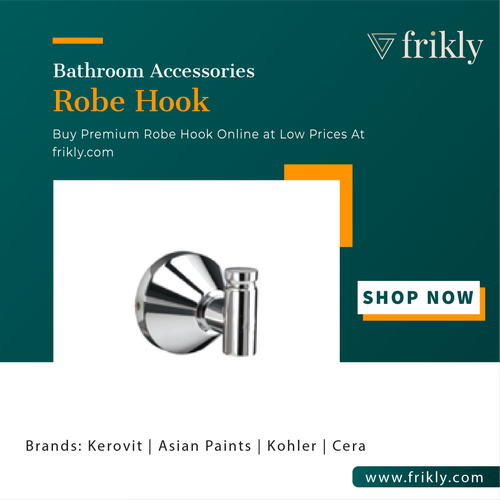 Upgrade Your Bathroom with a Trendy Robe Hook in india | Frikly.png
