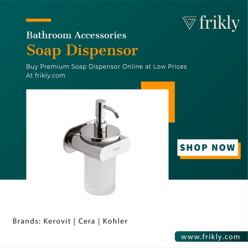 Upgrade Your Bathroom with a Trendy Soap Dispenser in india | Frikly.png