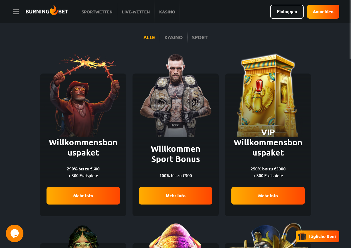 Burningbet Casino Review