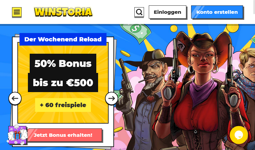  Winstoria Casino Review