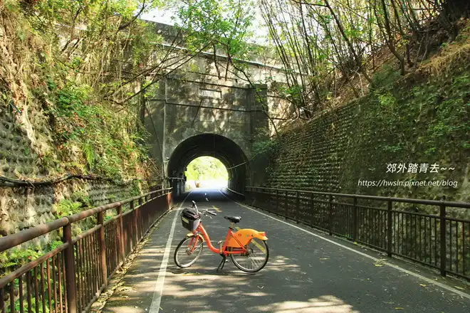 東勢隧道是東豐自行車道唯一會經過的鐵路隧道