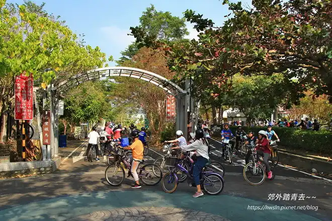 東豐自行車綠廊的豐原端終點，也是后豐鐵馬道起點