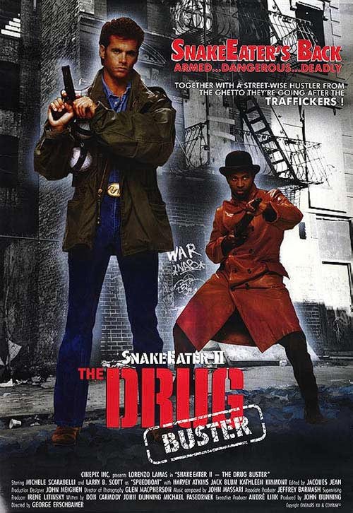 Zjadacz węży II: Odwet żołnierza / Snake Eater II: The Drug Buster (1989) PL.1080p.BDRip.H264-wasik / Lektor PL